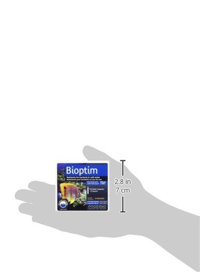 Prodibio Bioptim, Nutrients for Bacteria, Saltwater, 12/1 mL vials, 30 gal and up - Image 5